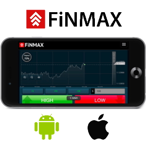 Мобильное приложение брокера бинарных опционов FiNMAX