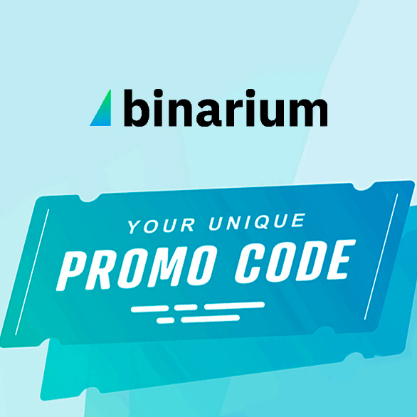 Promo codes for broker Binarium