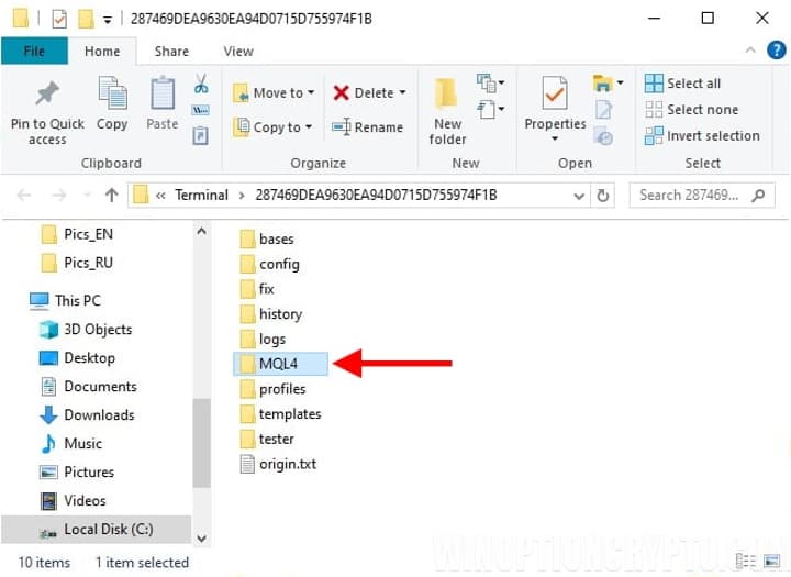 mql4 folder
