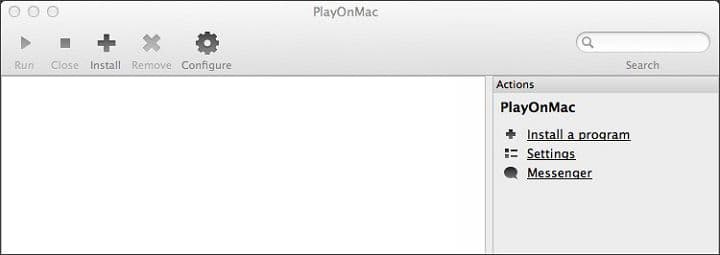 PlayOnMac запущен