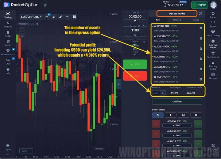 экспресс-опционы в pocket option