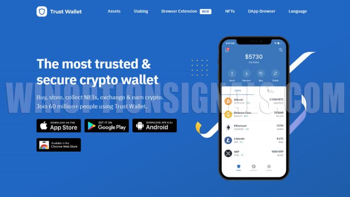 trust-wallet mobile application