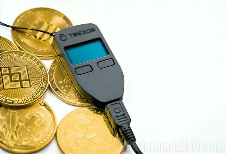 Trezor Model One Wallet for storing usdt