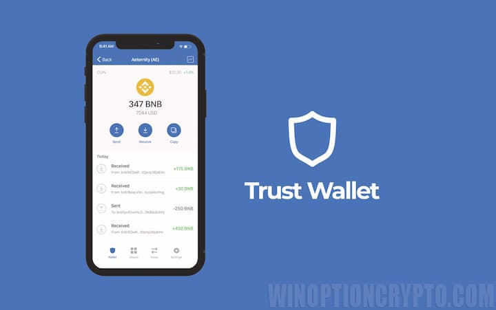 trust wallet for storing usdt