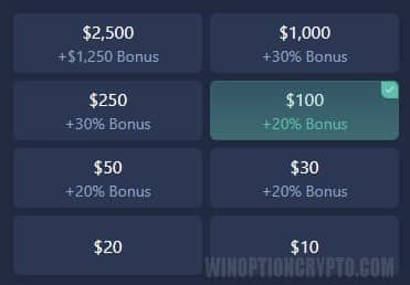 bonuses and promotions