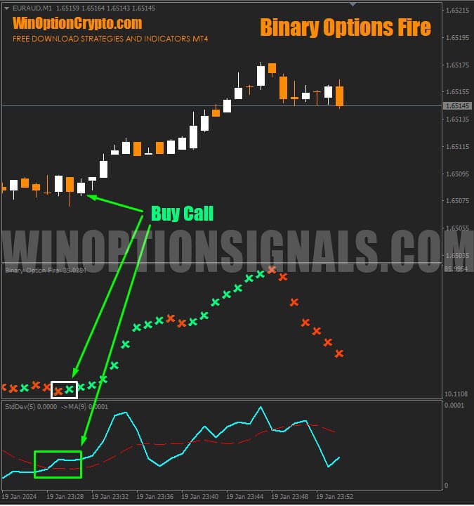 buying a call option in binary options fire