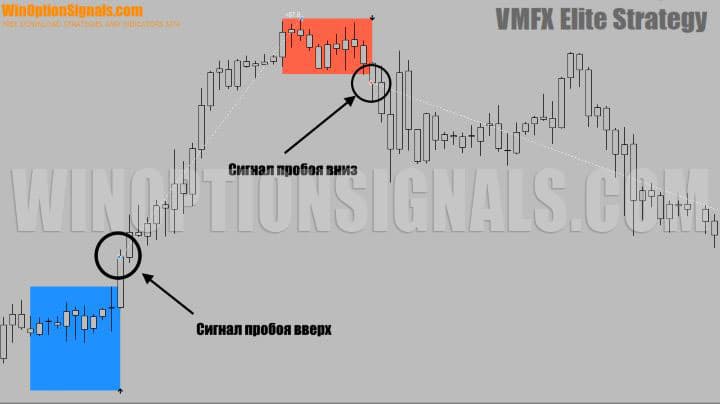 сигналы для торговли на Форексе в VMFX Elite Strategy 